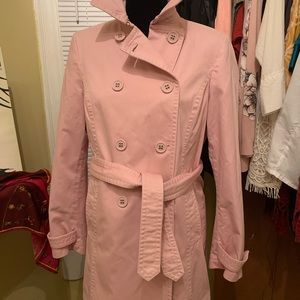 Pink Coach rain coat